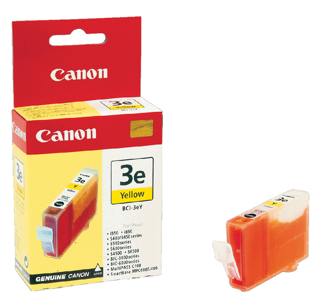 Inktcartridge Canon BCI-3E geel